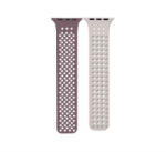 Phoner Spike Apple Watch szilikon szíj 38/40/41mm lila/barna (72538) (PH72538)