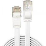 Lindy RJ45 Hálózat Csatlakozókábel CAT 6A U/FTP 2.00 m Fehér Védővel LINDY (47542)