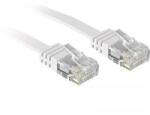 Lindy RJ45 Hálózat Csatlakozókábel CAT 6 U/UTP 30.00 cm Fehér Védővel LINDY