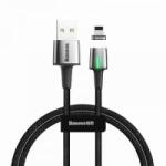 Baseus mágneses USB-A - Lightning kábel 1m fekete (CALXC-A01) (CALXC-A01)