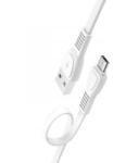 hoco. X40 Noah MicroUSB töltő- és adatkábel fehér (HC711687) (HC711687)