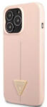GUESS Silicone Line Triangle Apple iPhone 13 Pro tok pink (GUHCP13LSLTGP) (GUHCP13LSLTGP) - aqua