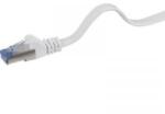 Renkforce RJ45 Patch kábel, hálózati LAN kábel, hajlékony, tűzálló CAT 6A S/FTP 20 m szürke, Renkforce - aqua