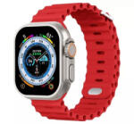 Phoner River Apple Watch 41/40/38 mm szilikon szíj piros (72491) (PH72491)