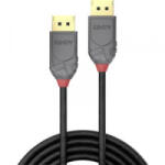 Lindy Kijelző csatlakozó Csatlakozókábel [1x DisplayPort dugó - 1x DisplayPort dugó] 5.00 m Fekete DisplayPort 1.2