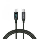 SAVIO CL-174 USB-C - USB-C kábel 1m fekete