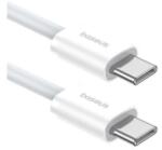 Baseus Superior USB-C - USB-C kábel 30W 2m fehér (P10365200211-01) (P10365200211-01)