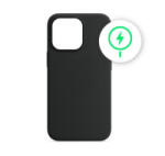 Phoner Apple iPhone 14 Plus Magsafe szilikon tok fekete (71760) (PH71760)
