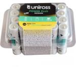 Uniross Power Plus Box LR03/24BP 1, 5V AAA/mikró tartós alkáli elem 24db/cs (LR03-UALKAAABX24)