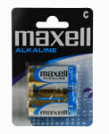 Maxell LR14x2 alkáli baby elem 2db (162184)