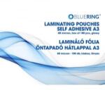 Bluering lamináló fólia A3, 80 micron, öntapadó hátlappal, 100db/doboz (LAMTA380MIC)