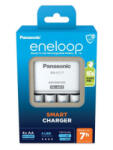 Panasonic Eneloop Smart AA/AAA akkumulátor töltő + 4db 2000mAh AA akkumulátor (K-KJ17MCD40E) (K-KJ17MCD40E) - aqua