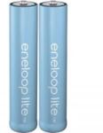 Panasonic Eneloop AAA 550mAh mikro ceruza akku (2db/csomag) (BK4LCCE-2BE-N) (BK-4LCCE/2BE) - aqua