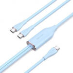Vention USB-C 2.0 -> 2xUSB-C kábel 1, 5m kék (CTMSG) (CTMSG)