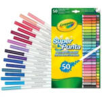 Crayola Crayola: Vékonyan és vastagon fogó lemosható filctoll készlet 50 db (7555) (7555)