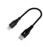 Lotoo S2L USB-C - Lightning OTG adapterkábel 65mm fekete (LTO-ICSS2L-65)