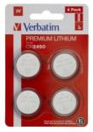 Verbatim Premium Gombelem CR2450 4db (49535) (49535) - aqua