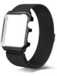 Usams ZB68IW1 Apple Watch 44mm mágneses szíj és tok fekete (1324416) (ZB68IW1)