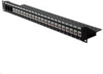 Roline UTP CAT6 patch panel keret (26.11. 0357-5) (26.11.0357-5)