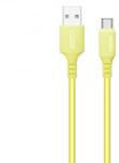 ColorWay USB-A - Type-C kábel 1m sárga (CW-CBUC043-Y) (CW-CBUC043-Y)