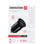 SWISSTEN Szivargyújtós USB Gyorstöltő 4800mA (3020115000) (s3020115000)