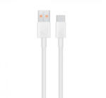 Huawei adatkábel és töltő (USB - Type-C, 66W, gyorstöltés támogatás, 100cm) FEHÉR (LX04072043)