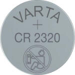 VARTA CR2320 lítium gombelem, 3 V, 135 mA, Varta BR2320, DL2320, ECR2320, KCR2320, KL2320, KECR2320, LM2320 (6320101401)