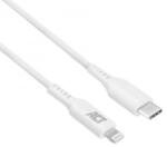 ACT USB-C - Lightning adat- és töltőkábel 1m fehér (AC3014)