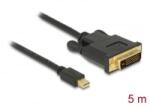 Delock mini Displayport > DVI 24+1 kábel (83991)
