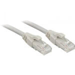 Lindy RJ45 Hálózat Csatlakozókábel CAT 6 U/UTP 0.50 m Szürke Védővel LINDY (45401)