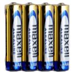 Maxell Alkáli AAA ceruza elem zsugorfóliás (4db / csomag) (LR03) (790260.04. CN) (790260.04.CN)