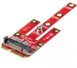 Renkforce Csatlakozó átalakító, 1x PCIe alj 6 pól. - 1x mini PCI-Express, Renkforce RF-DT-134B - aqua