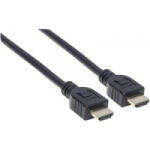 Manhattan HDMI Csatlakozókábel [1x HDMI dugó - 1x HDMI dugó] 5.00 m Fekete