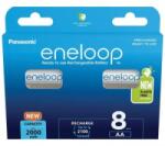Panasonic Eneloop 1.2V AA 2000mAh akku (8db) (BK-3MCDE/8BE) (BK-3MCDE/8BE) - aqua