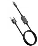 Baseus USB-A - Lightning töltőkábel 1m fekete (CALYU-01)