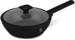 Berlinger Haus Mély serpenyő fedővel (24 cm) Matte Black Collection BH/8179 (BH/8179)