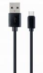 Gembird USB Type-C - USB Type-A adat- és töltőkábel 1m fekete (CC-USB2-AMCM-1M)