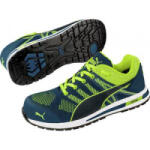 PUMA Elevate Knit Green Low 643170-44 Biztonsági cipő S1P Méret: 44 Zöld, Sárga 1 pár