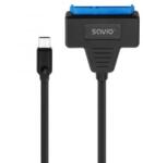 SAVIO AK-69 USB-C SATA adapter (AK-69) - aqua