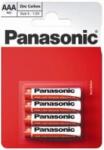 Panasonic 1.5V Cink-Carbon AAA ceruza elem (4db / csomag) (R03R/4BPACK) (R03R/4BPACK)