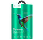 hoco. képernyővédő üveg (3D full cover, full glue, teljes felületén tapad, törésálló, 0.33mm, 9H) FEKETE [Apple iPhone 12 mini] (A19_12_MINI)