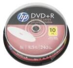 HP DVD+R DL 8.5GB 8x Dual Layer DVD lemez nyomtatható hengeres 10db/henger (DVDH+8DLB10N) (DVDH+8DLB10N)