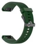gigapack 20mm szilikon, QuickFit csatlakozású Garmin pótszíj rombusz mintás sötétzöld (GP-149215) (GP-149215)