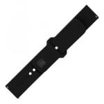 FIXED Sporty 22mm-es szilikon szíj szett Quick Release rendszerrel fekete (FIXSST2-22MM-BK)