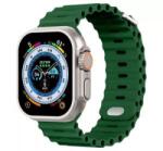 Phoner River Apple Watch 41/40/38 mm szilikon szíj zöld (72490) (PH72490)