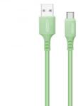ColorWay USB-A - Type-C kábel 1m zöld (CW-CBUC042-GR) (CW-CBUC042-GR)