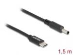 Delock notebook töltőkábel USB-C anya -> DELL 4, 5 x 3, 0 mm apa (87974) (87974)