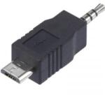 Apple iPod Shuffle töltő és adatcsatlakozó átalakító, mikro USB - 2, 5mm-es jack audio adapter Conrad 1152753 - aqua