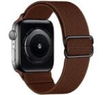 Phoner Dew Apple Watch csatos fonott szövet szíj 38/40/41mm barna (72629) (PH72629)