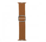 Phoner Hook Apple Watch csatos fonott szövet szíj 38/40/41mm kávé (72611)